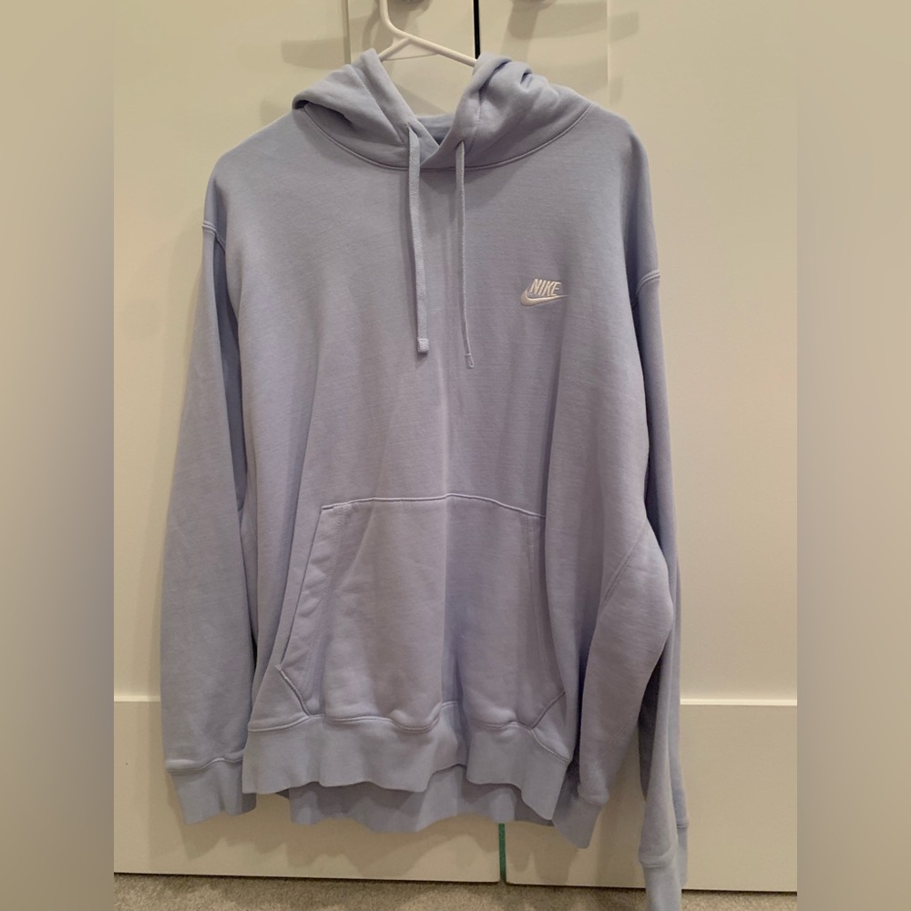 Women’s Nike baby blue hoodie size xl